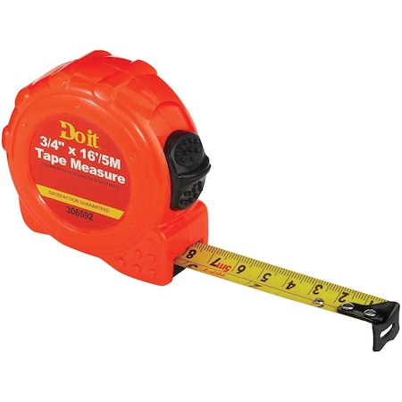 All-Source 5m/16 Ft. Metric/SAE Power Tape Measure 306592